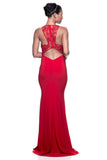 Prom & Evenning Lace Jersey Beaded Dresses