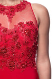 Prom & Evenning Lace Jersey Beaded Dresses