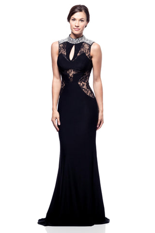 Prom & Evening Lace Beaded Dress