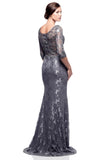 Prom & Evenning Lace Jersey Beaded Dresses