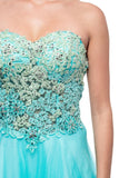Prom & Evening Lace Beaded Dress