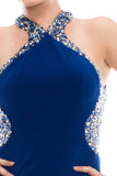 Prom & Evenning Lace Jersey Beaded Dresses