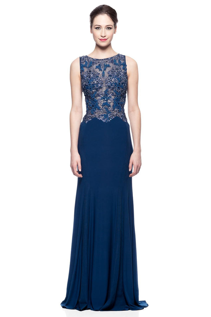 Prom & Evenning Lace Jersey Beaded Dresses