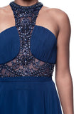 Prom & Evenning Lace Jersey Beaded Dresses