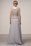 Mother Of The Bride Lace satin chiffon Long Gown Dress.