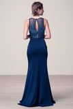 Prom & Evenning Lace Jersey Beaded Dresses