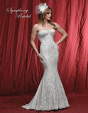 Lace beading MERMAID wedding dress