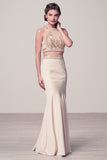 Prom & Evenning Lace Jersey Beaded Dresses