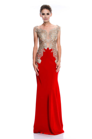 Prom & Evening Lace Beaded Dresses