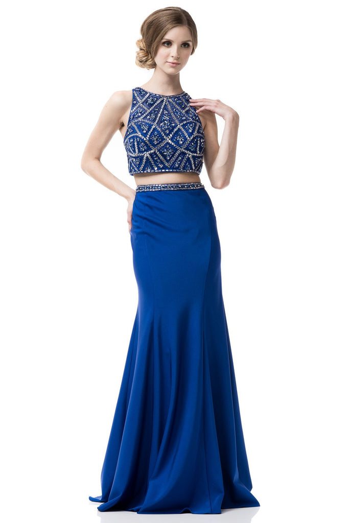 Prom & Evenning Lace Jersey Beaded Dresses