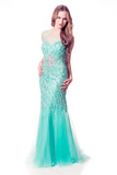 Prom & Evenning Lace Jersey Beaded Dresses