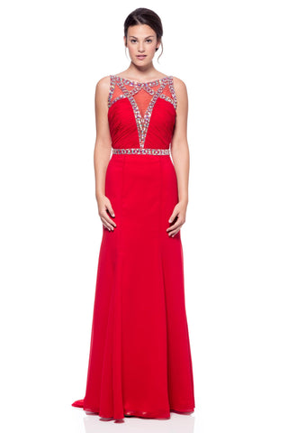 Prom & Evenning Lace Jersey Beaded Dresses