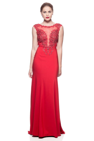 Prom & Evening Lace Beaded Dresses