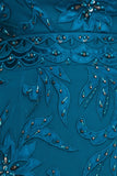 Mother Of The Bride Lace beaded satin chiffon Long Gown Dress.