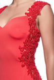Prom & Evenning Lace Jersey Beaded Dresses
