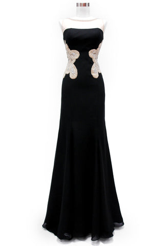 Prom & Evenning Lace Jersey Beaded Dresses