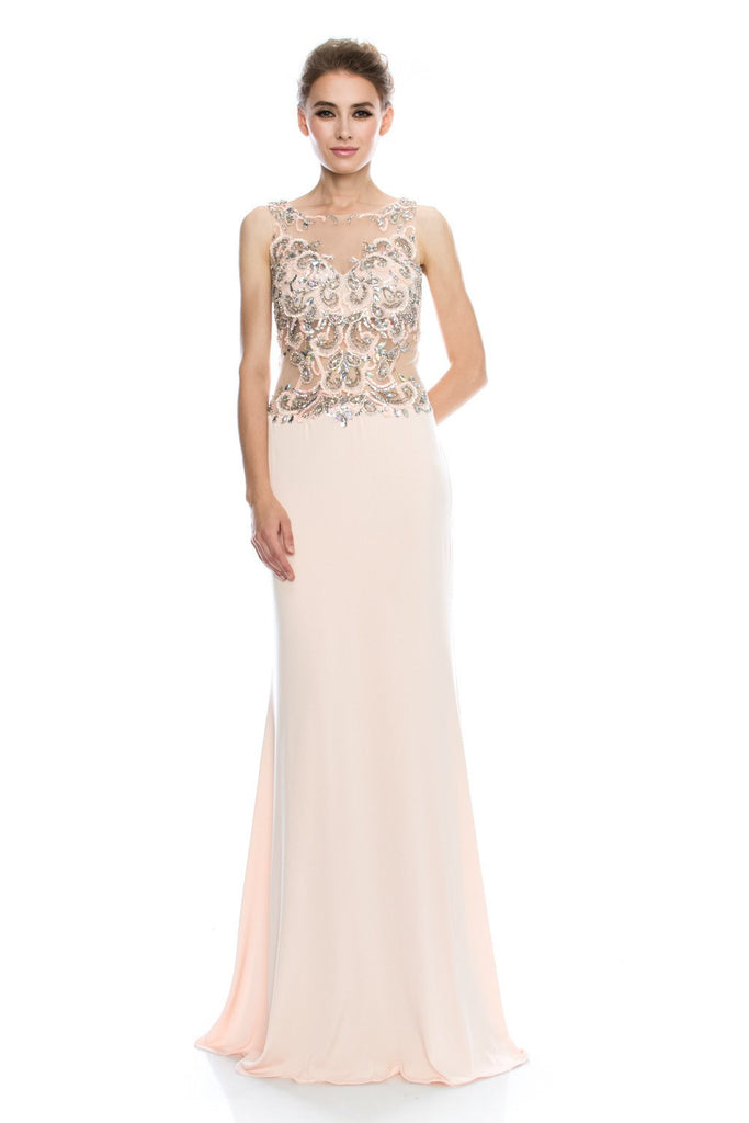 Prom & Evenning Lace Jersey Beaded Dresses