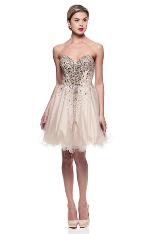 lace short prom homecoming cocktail dress