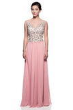 Mother Of The Bride Lace beaded satin chiffon Long Gown Dress.