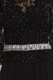 Mother Of The Bride Lace beaded satin chiffon Long Gown Dress.