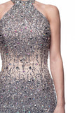 Prom & Evenning Lace Jersey Beaded Dresses