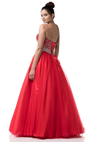 Prom & Evening Lace Beaded Dress