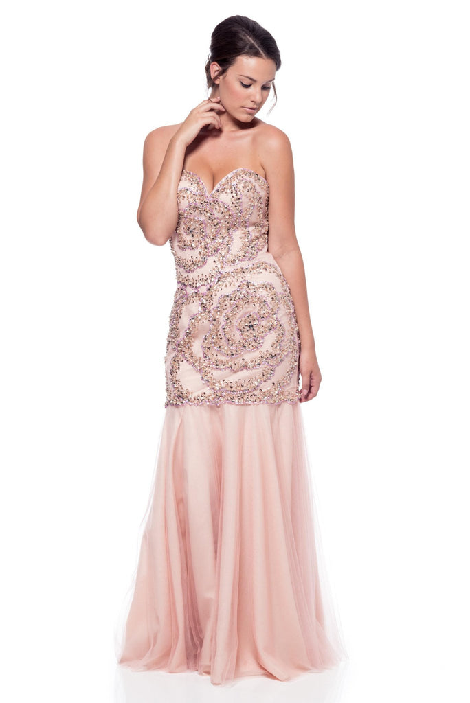 Prom & Evening Lace Beaded Dresses