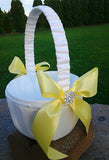 Wedding accessories flower girl basket