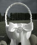 Wedding accessories flower girl basket