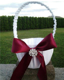 Wedding accessories flower girl basket