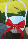 Wedding accessories flower girl basket