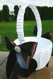 Wedding accessories flower girl basket