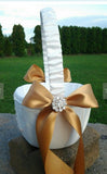 Wedding accessories flower girl basket