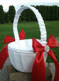 Wedding accessories flower girl basket