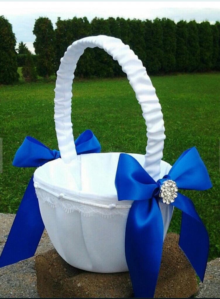 Wedding accessories flower girl basket