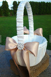 Wedding accessories flower girl basket
