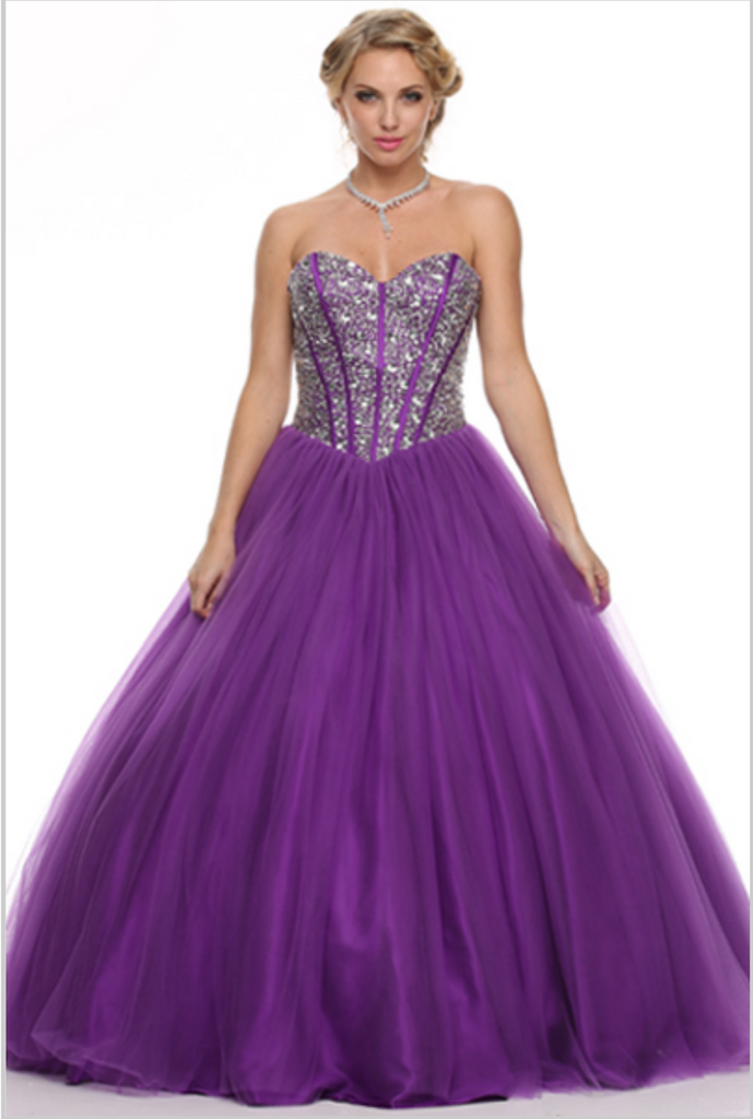 Quinceanera, sweet 16, engagement ball gown dress designer