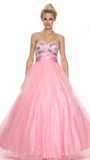 Quinceanera, sweet 16, engagement ball gown dress designer