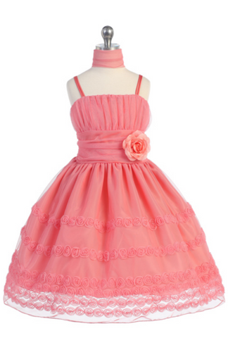 Beautiful Pageant, Flower Girl, ball gown dress