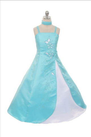 Beautiful Pageant, Flower Girl, ball gown dress