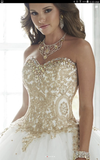 Quinceanera, sweet 16, engagement ball gown dress designer