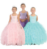 Beautiful Pageant, Flower Girl, ball gown dress
