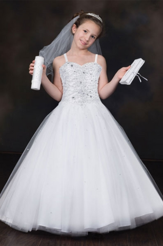 Beautiful Pageant, Flower Girl, ball gown dress