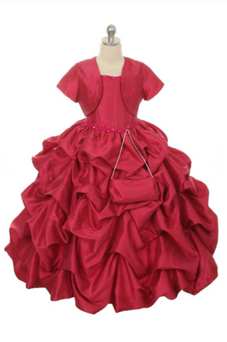 Beautiful Pageant, Flower Girl, ball gown dress