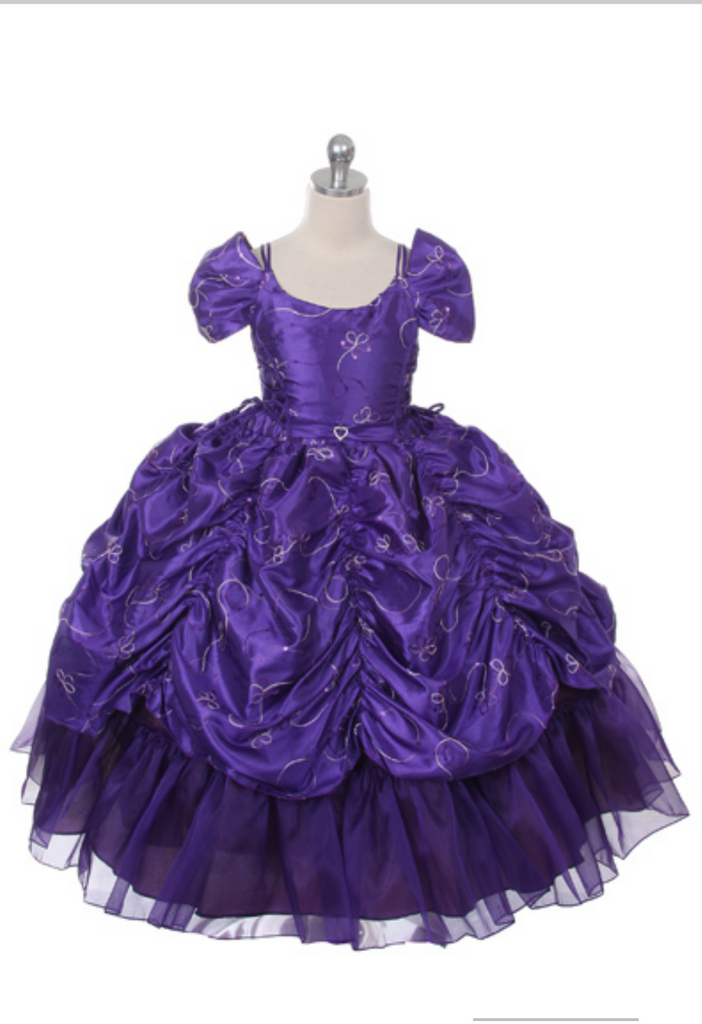 Beautiful Pageant, Flower Girl, ball gown dress