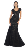 Prom & Evening Lace Jersey Beaded Dresses