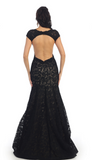 Prom & Evening Lace Jersey Beaded Dresses