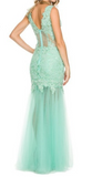 Prom & Evening Lace Jersey Beaded Dresses