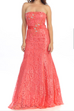 Prom & Evening Lace Jersey Beaded Dresses