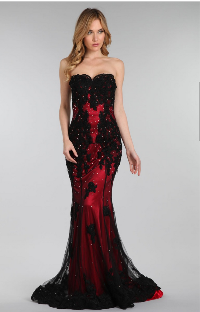 Prom & Evening Lace Jersey Beaded Dresses
